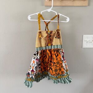 Matilda Jane "trick or treat" knot top